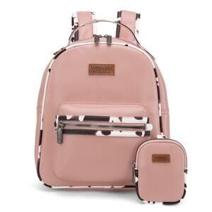 Wrangler Cow Print Pink Backpack With Coin Pouch *NEW in Package*